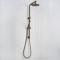 Corsica Dual Shower Head Antique Brass