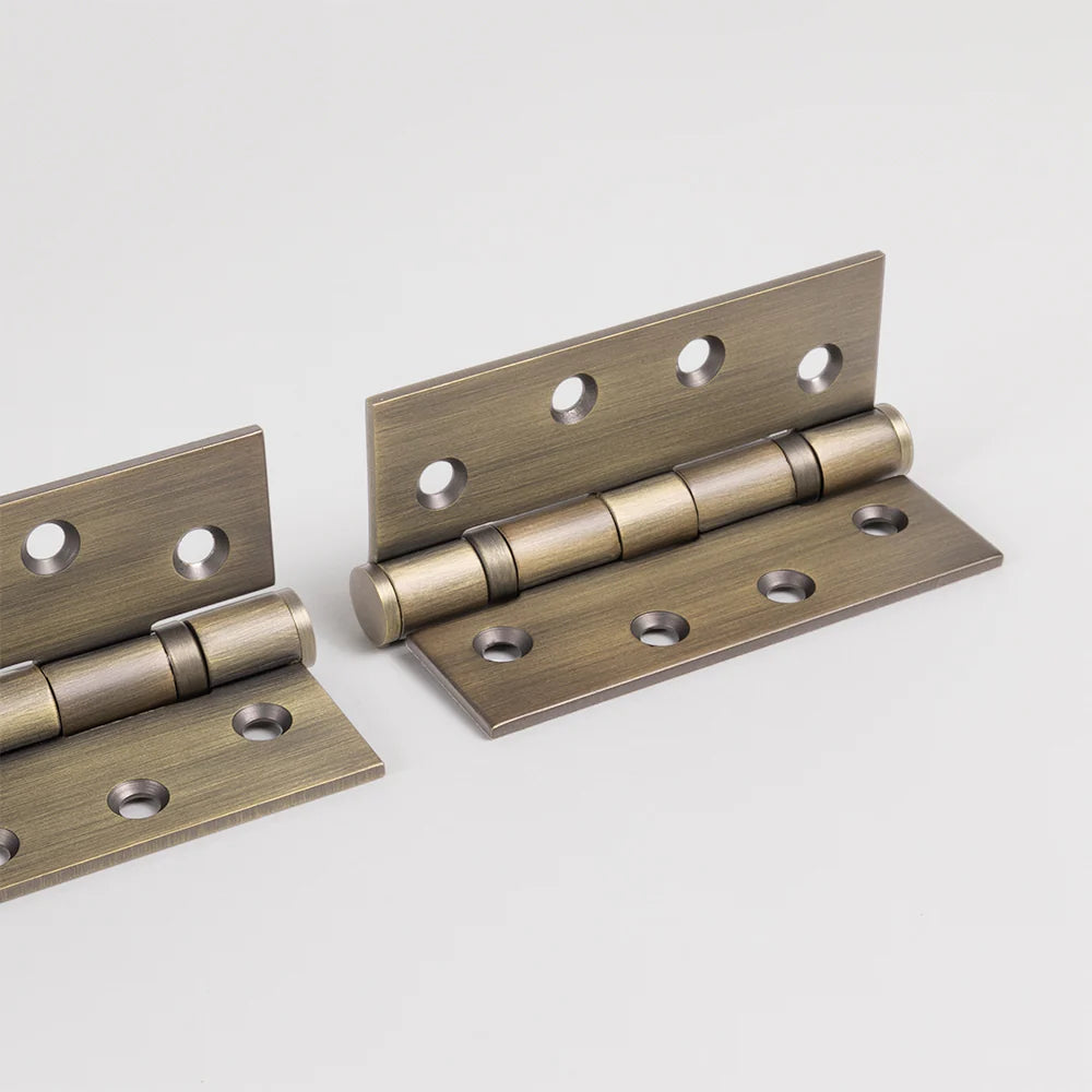 Venezia Door Butt Hinge Antique Brass
