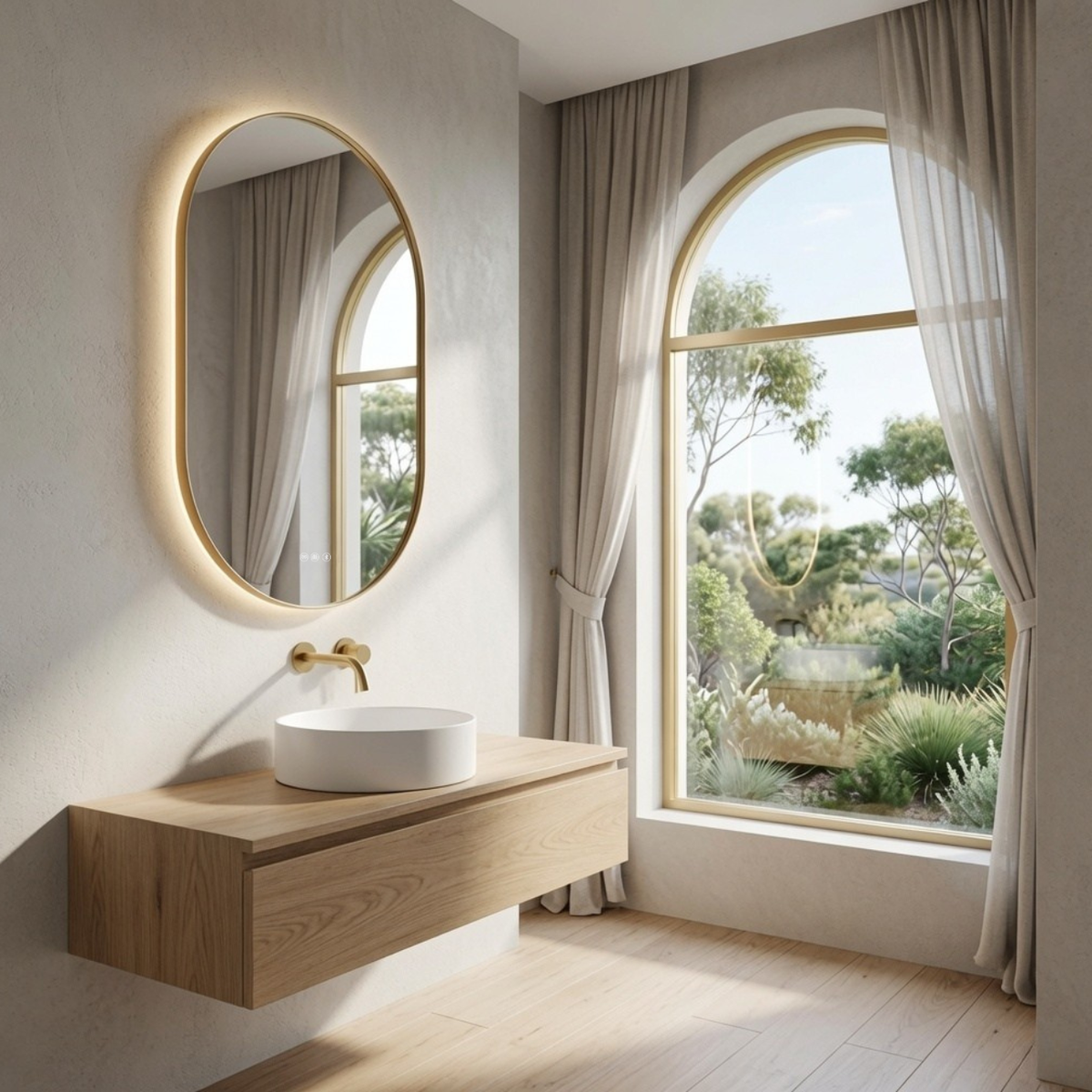 The Valencia-Brushed Brass