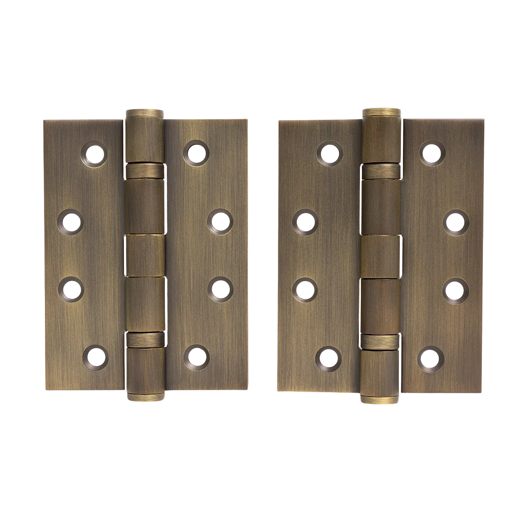 Venezia Door Butt Hinge Antique Brass