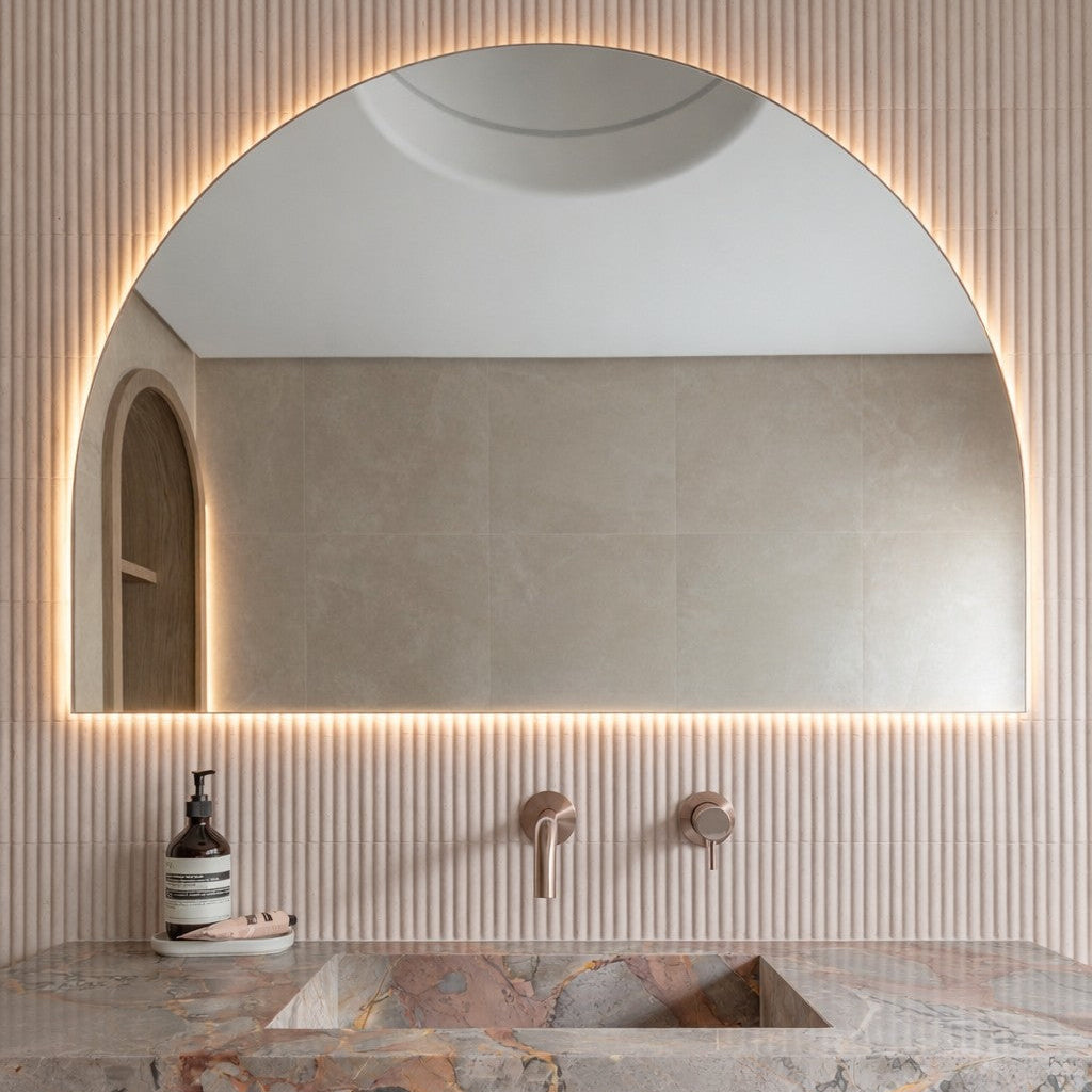 Santander Arch LED Bathroom Smart Mirror