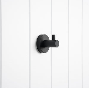 Copenhagen Robe Hook — Matte Black