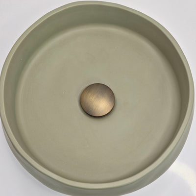 Lisbon Pop Up Basin Waste Antique Brass