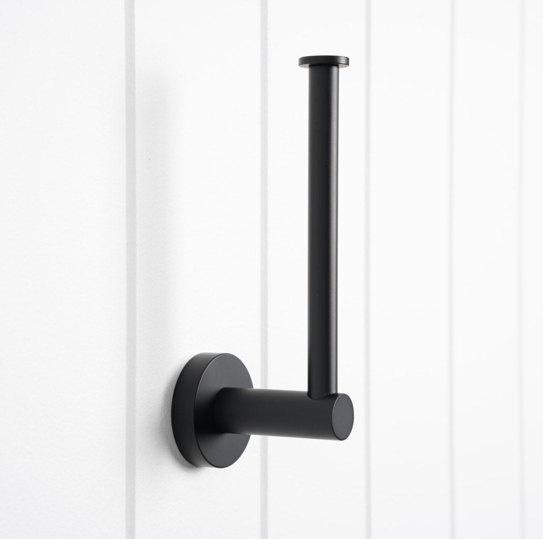 Lille Toilet Roll Holder - Matte Black