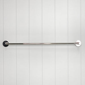 Provence 600mm Single Towel Rail — Chrome