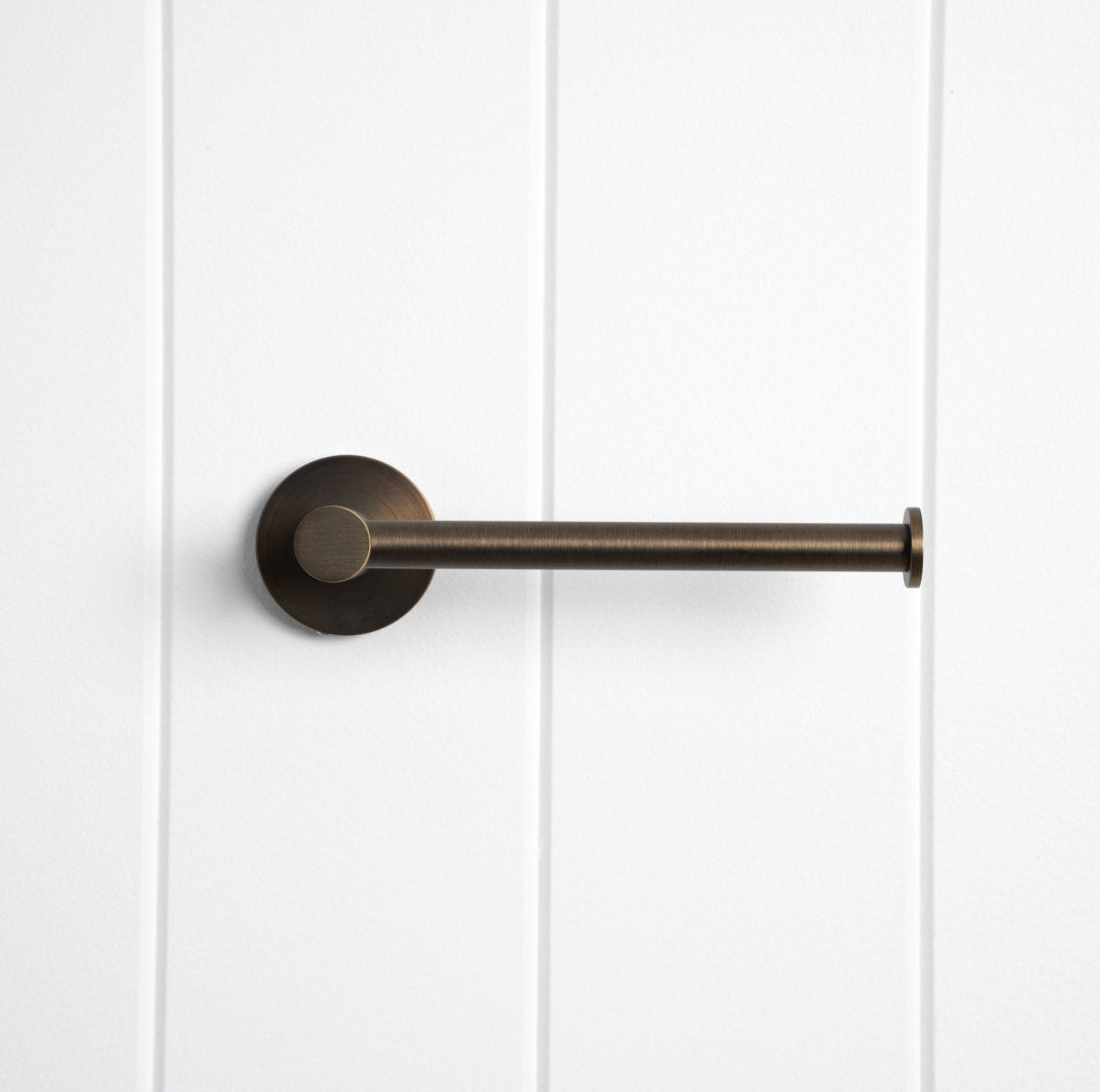 Lille Toilet Roll Holder - Antique Brass