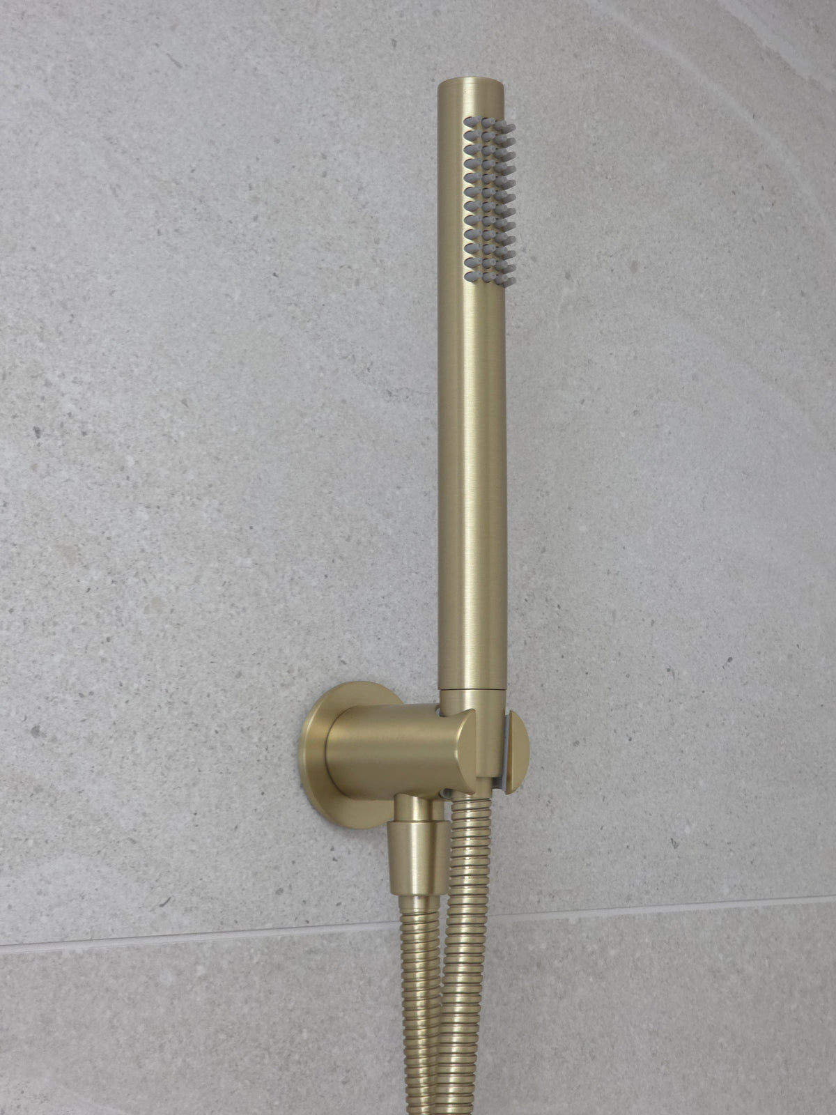 Versailles Handheld Shower Head with Hose - Brushed Brass
