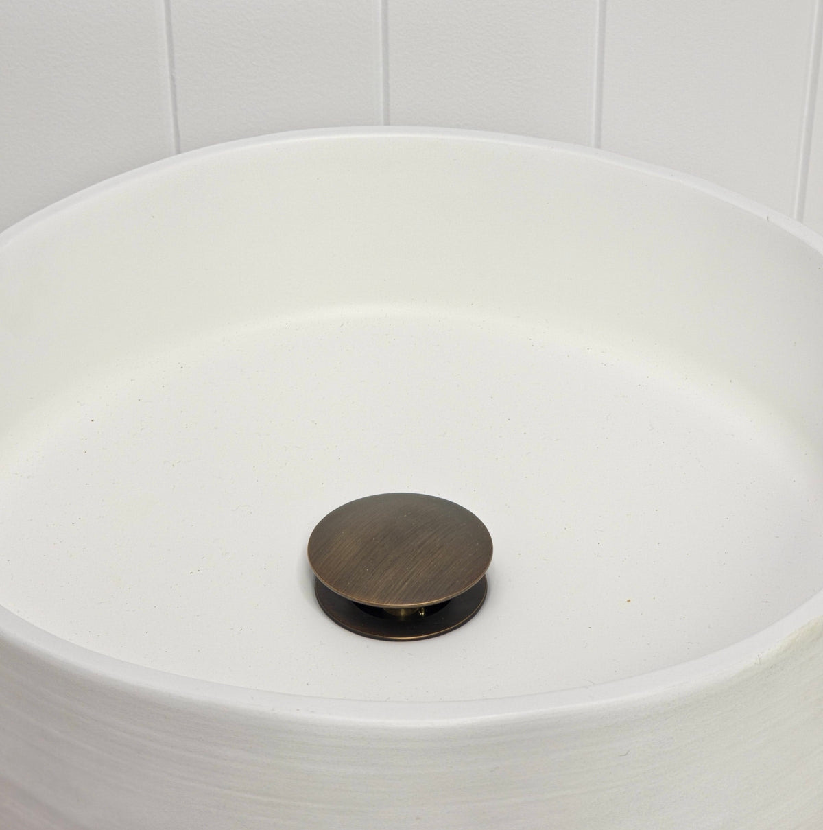 Lisbon Pop Up Basin Waste Antique Brass