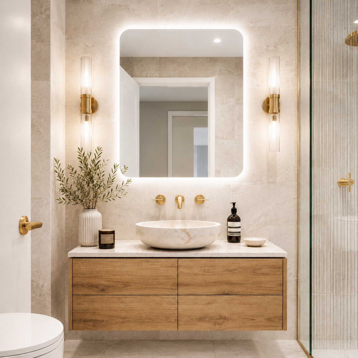The Complete Bathroom Lighting Guide: How Designers Create Luxury Bathrooms