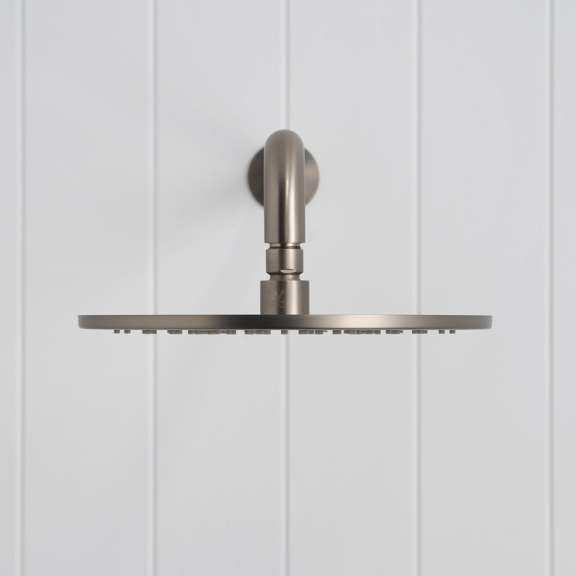 Bordeaux Wall Mounted Shower Head with Arm Brushed Nickel