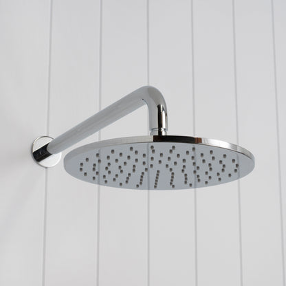Bordeaux Wall Mounted Shower Head with Arm Chrome