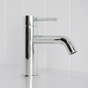 Vienna Short Basin Mixer — Chrome