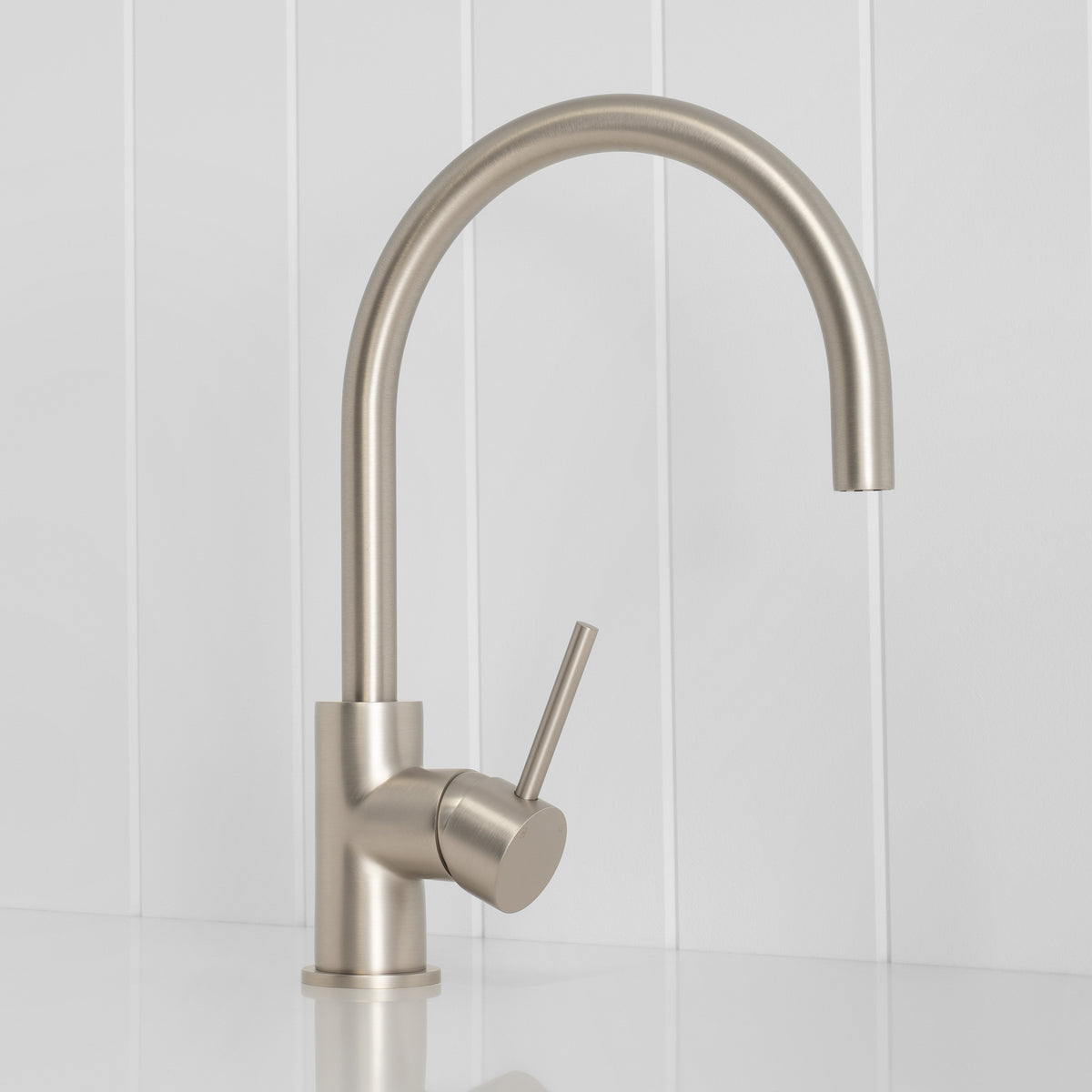 Como Kitchen Mixer Tap - Brushed Nickel