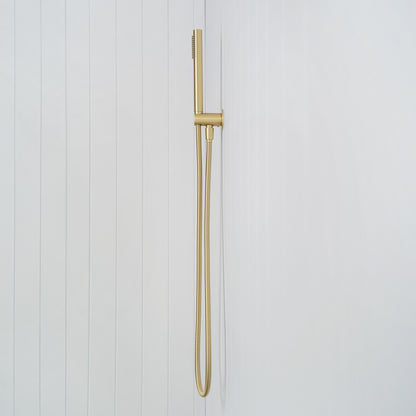 Versailles Handheld Shower Head with Hose - Brushed Brass
