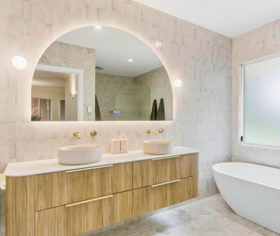 Santander Arch LED Bathroom Smart Mirror
