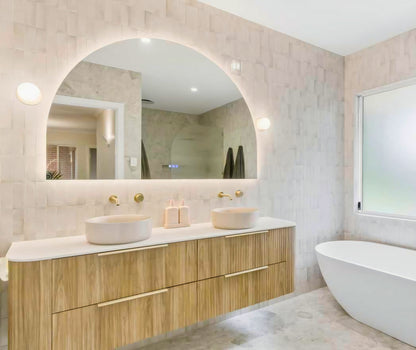 Santander Arch LED Bathroom Smart Mirror