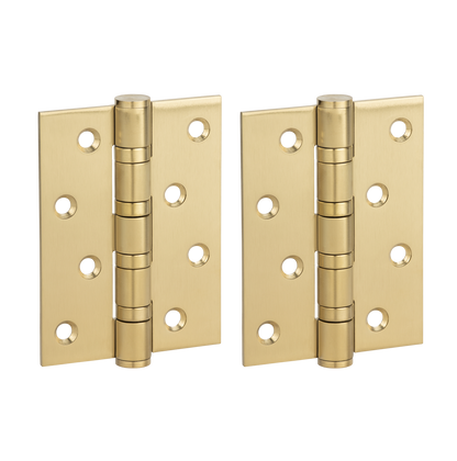 Venezia Door Butt Hinge Brushed Brass