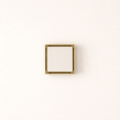Granada Tile Insert Floor Waste Brushed Brass