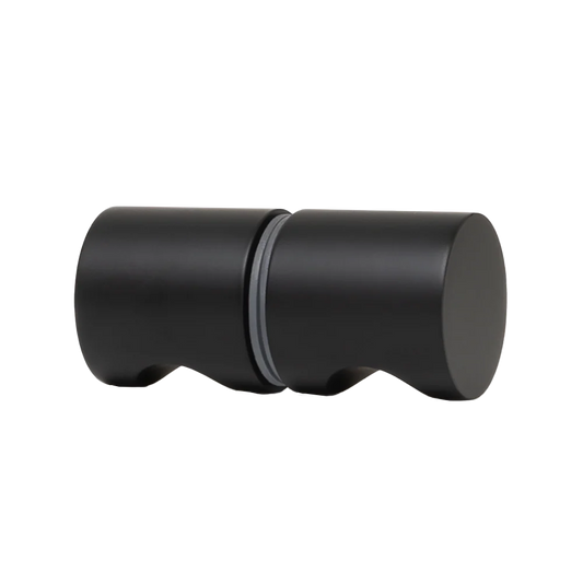 Corfu Shower Door Handle Matte Black