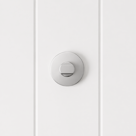 Prague Door Lock Chrome