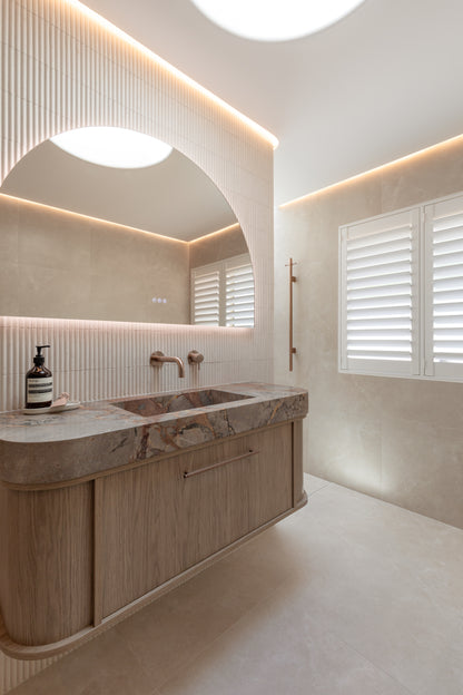 Santander Arch LED Bathroom Smart Mirror