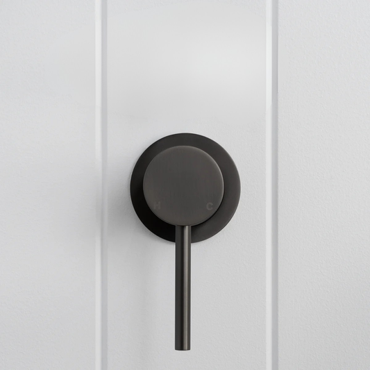 Milano Wall Mixer Gunmetal