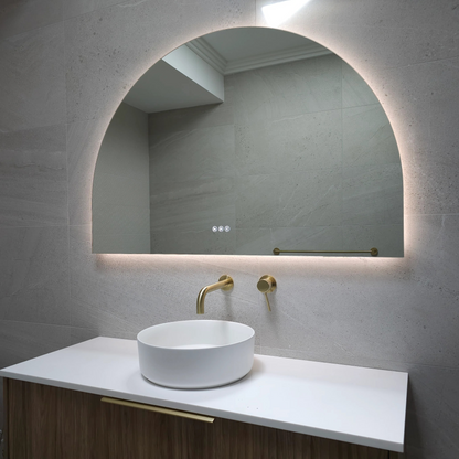 Santander Arch LED Bathroom Smart Mirror