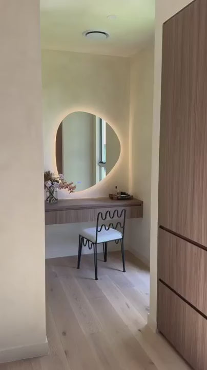 Lucca Irregular LED Bathroom Smart Mirror