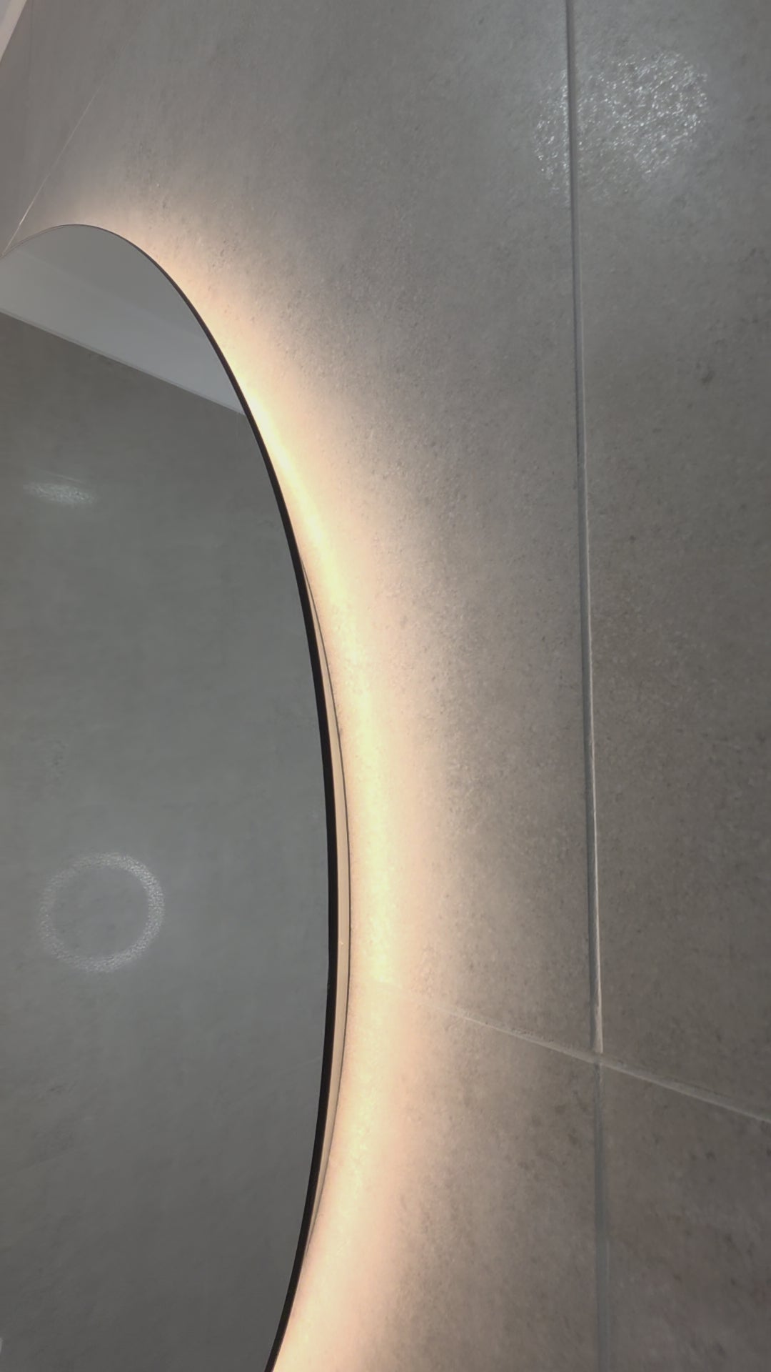 Lucca Irregular LED Bathroom Smart Mirror