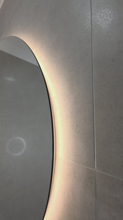 Lucca Irregular LED Bathroom Smart Mirror