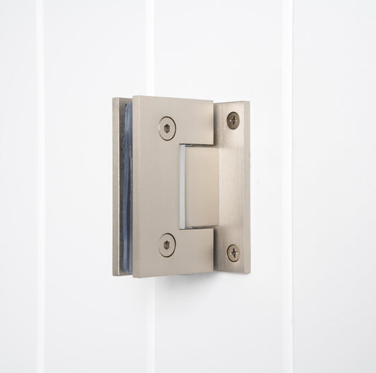 Rennes Shower Hinge Glass to Wall Brushed Nickel