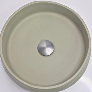 Lisbon Pop Up Basin Waste — Brushed Gunmetal