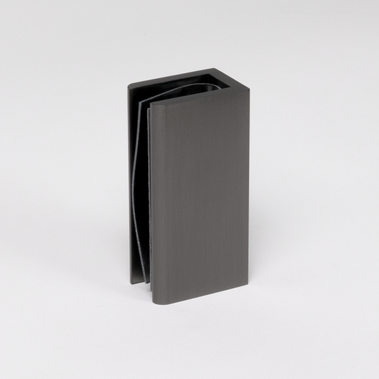 Rhodes Shower Glass Clamp Gunmetal