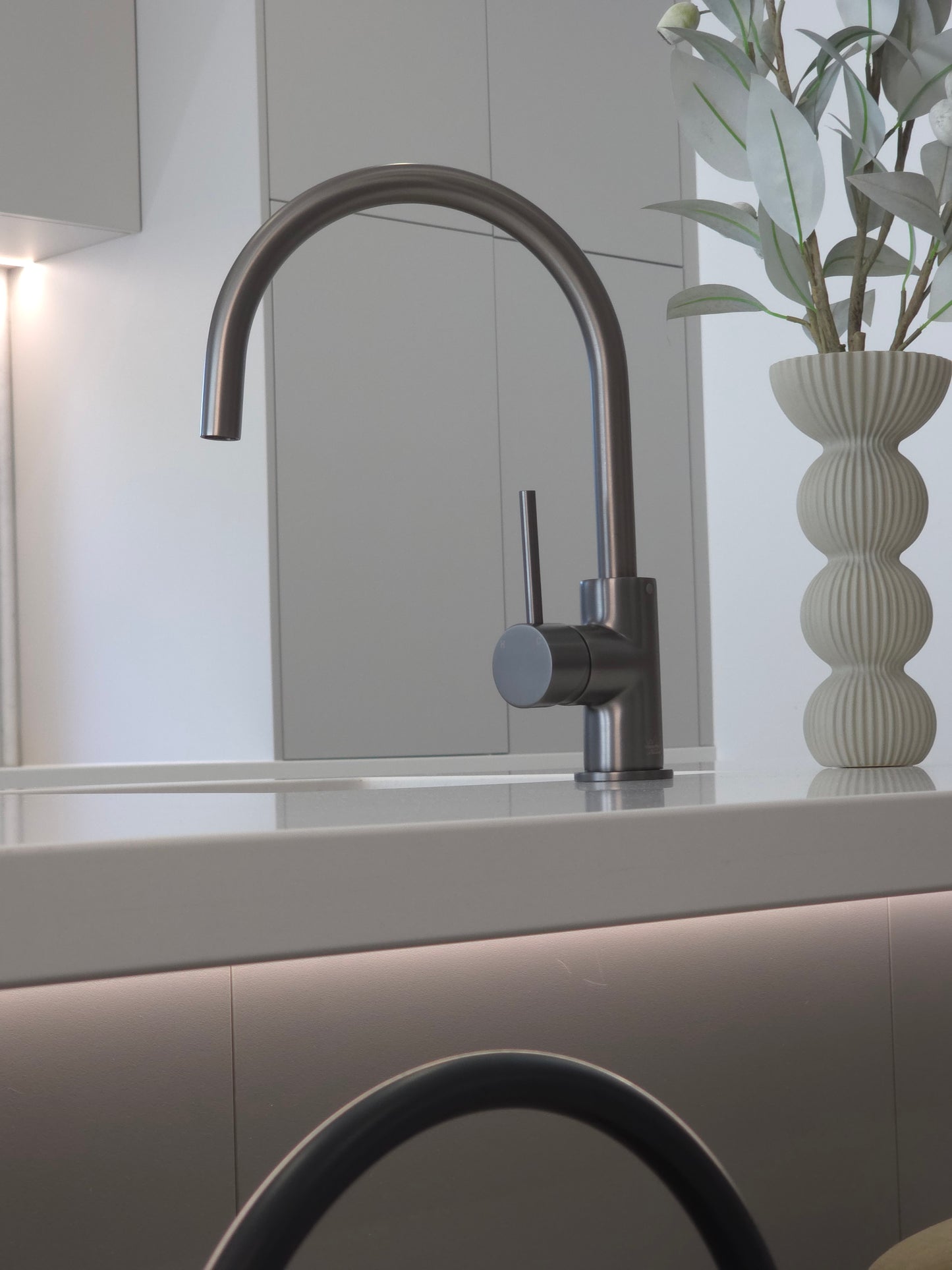 Como Kitchen Mixer Tap - Gunmetal