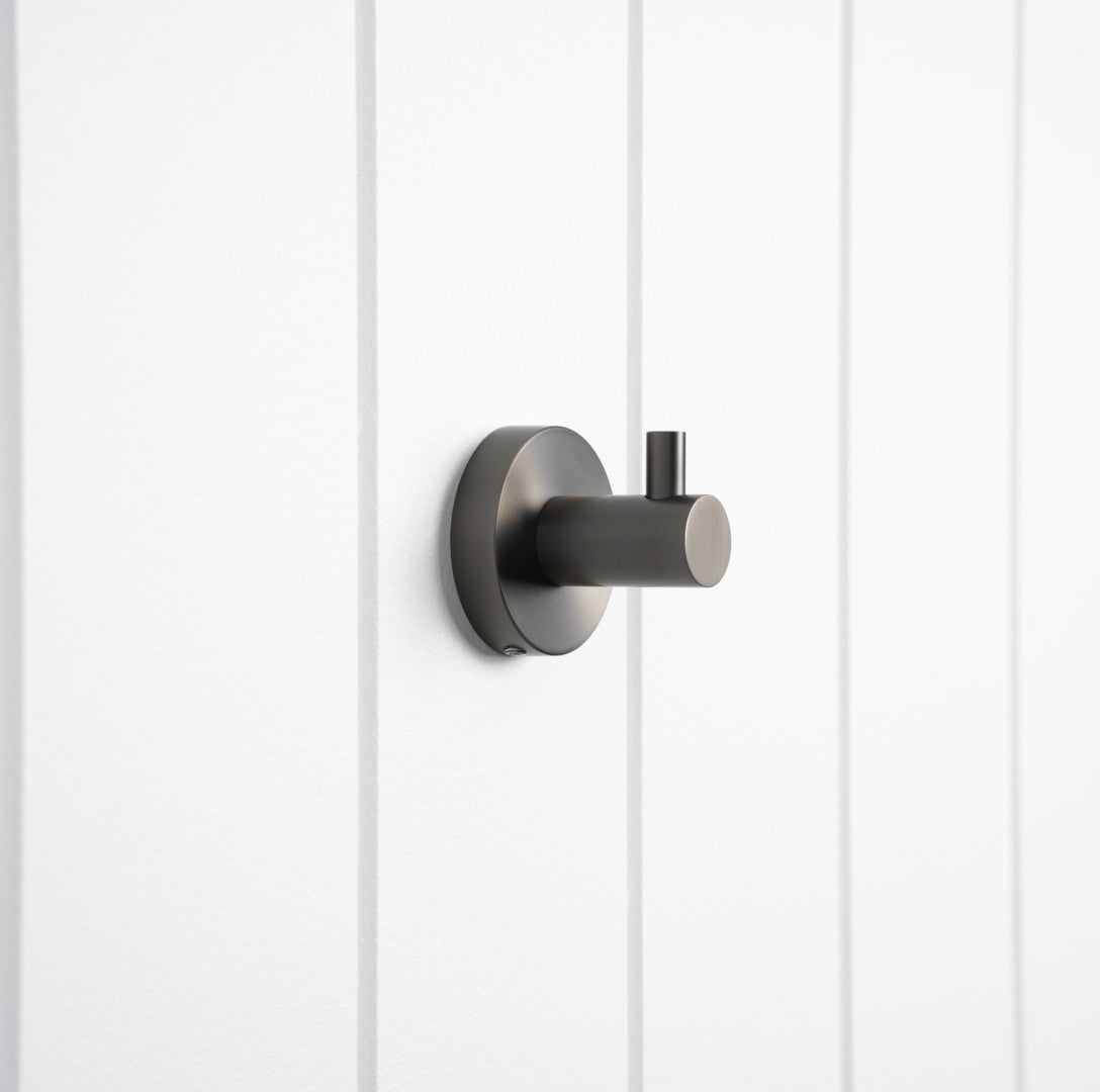 Copenhagen Robe Hook Gunmetal