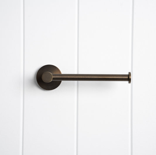 Lille Toilet Roll Holder - Antique Brass