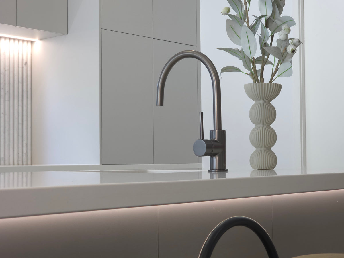 Como Kitchen Mixer Tap - Gunmetal