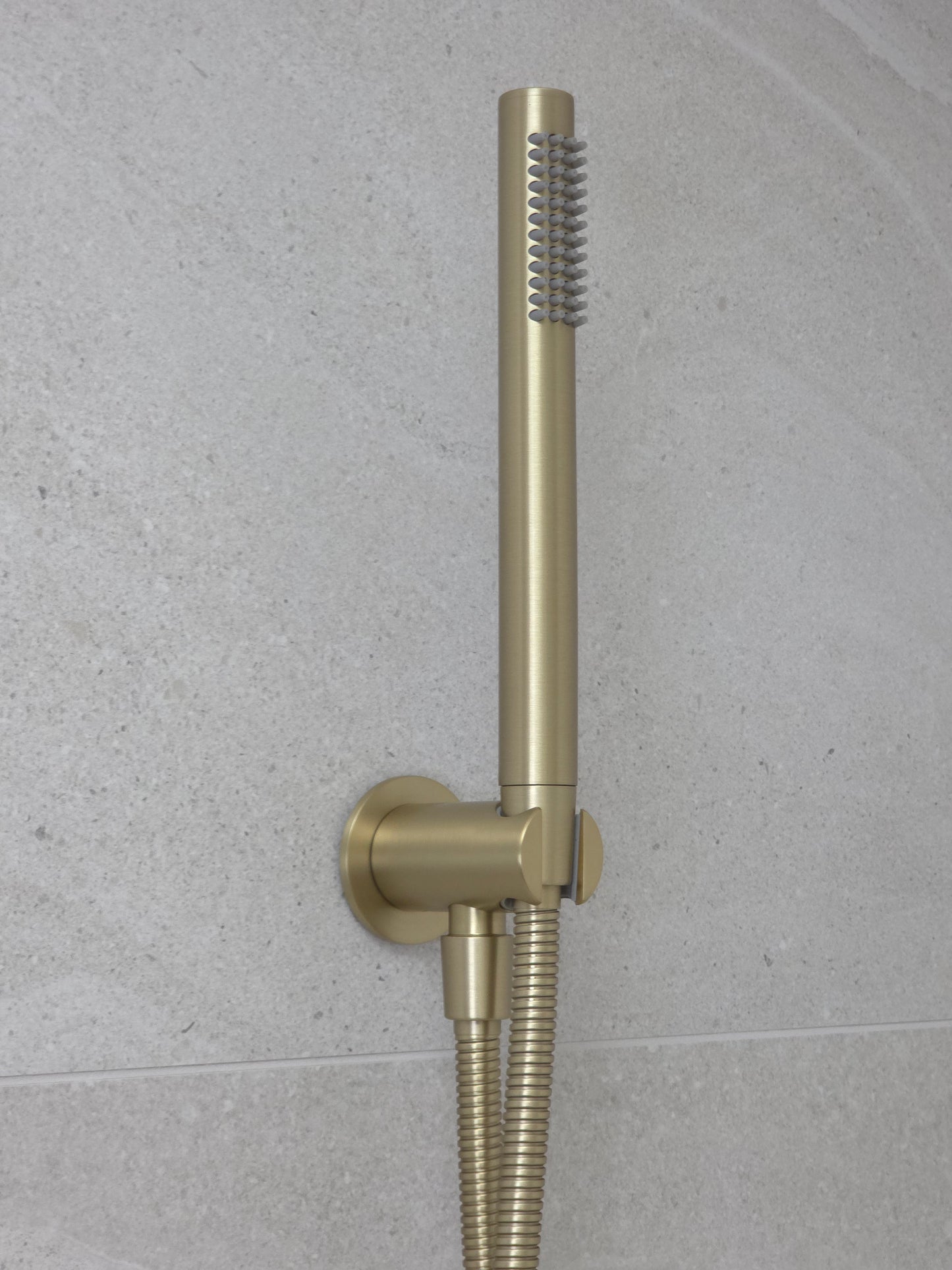 Versailles Handheld Shower Head with Hose - Brushed Brass