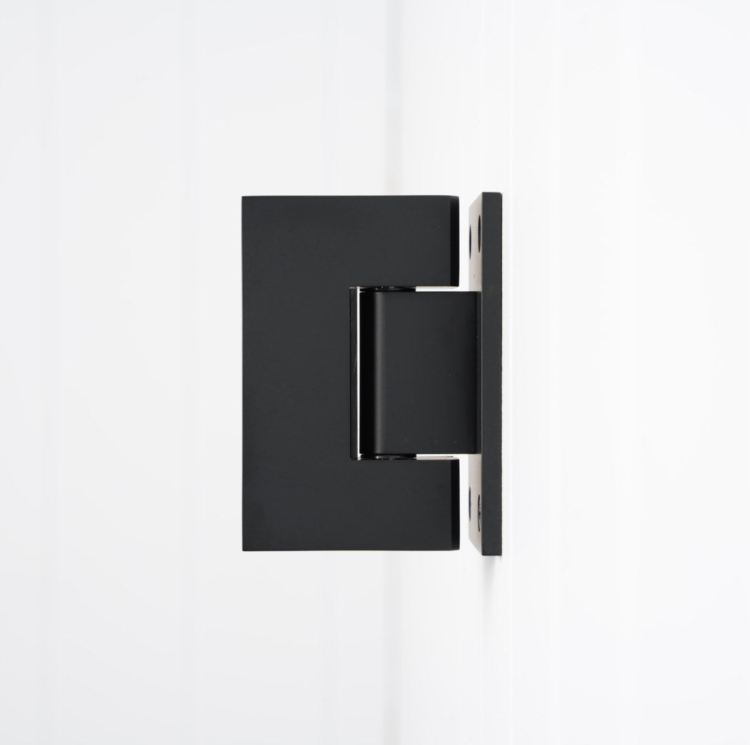 Rennes Shower Hinge Glass to Wall - Matte Black