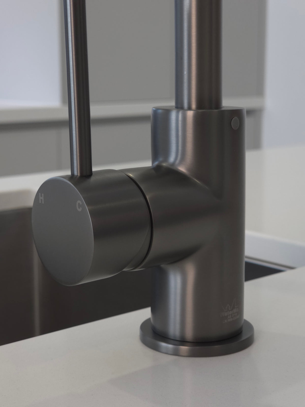 Como Kitchen Mixer Tap - Gunmetal