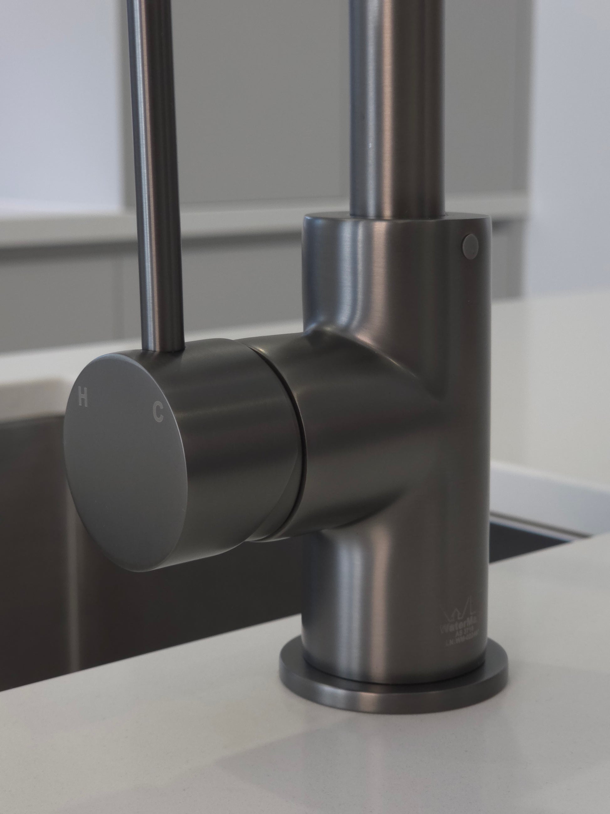 Como Kitchen Mixer Tap - Gunmetal