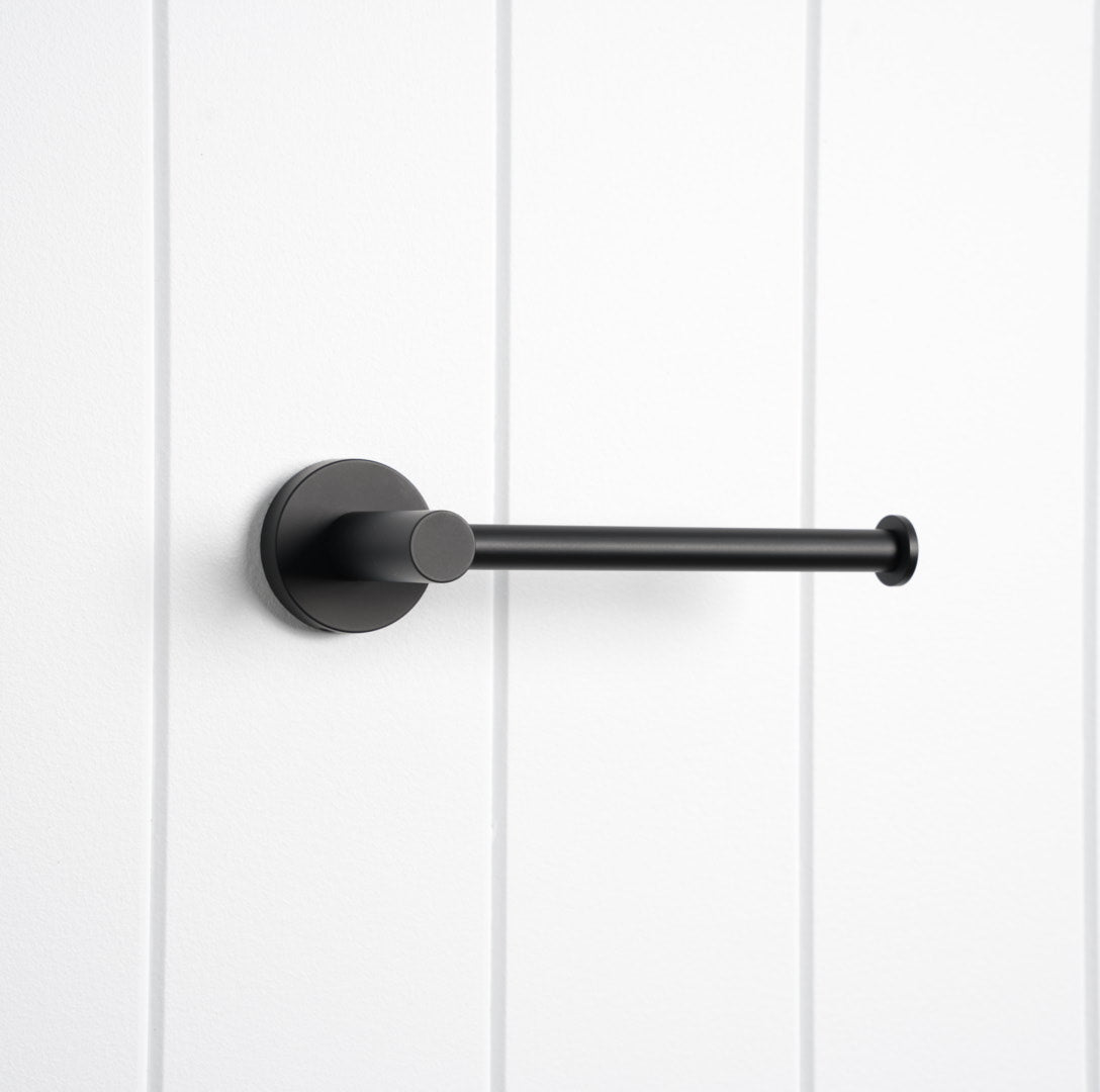 Lille Toilet Roll Holder - Matte Black