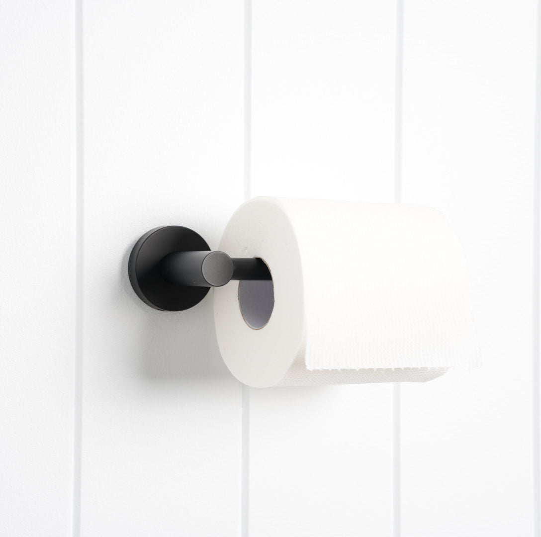Lille Toilet Roll Holder - Matte Black