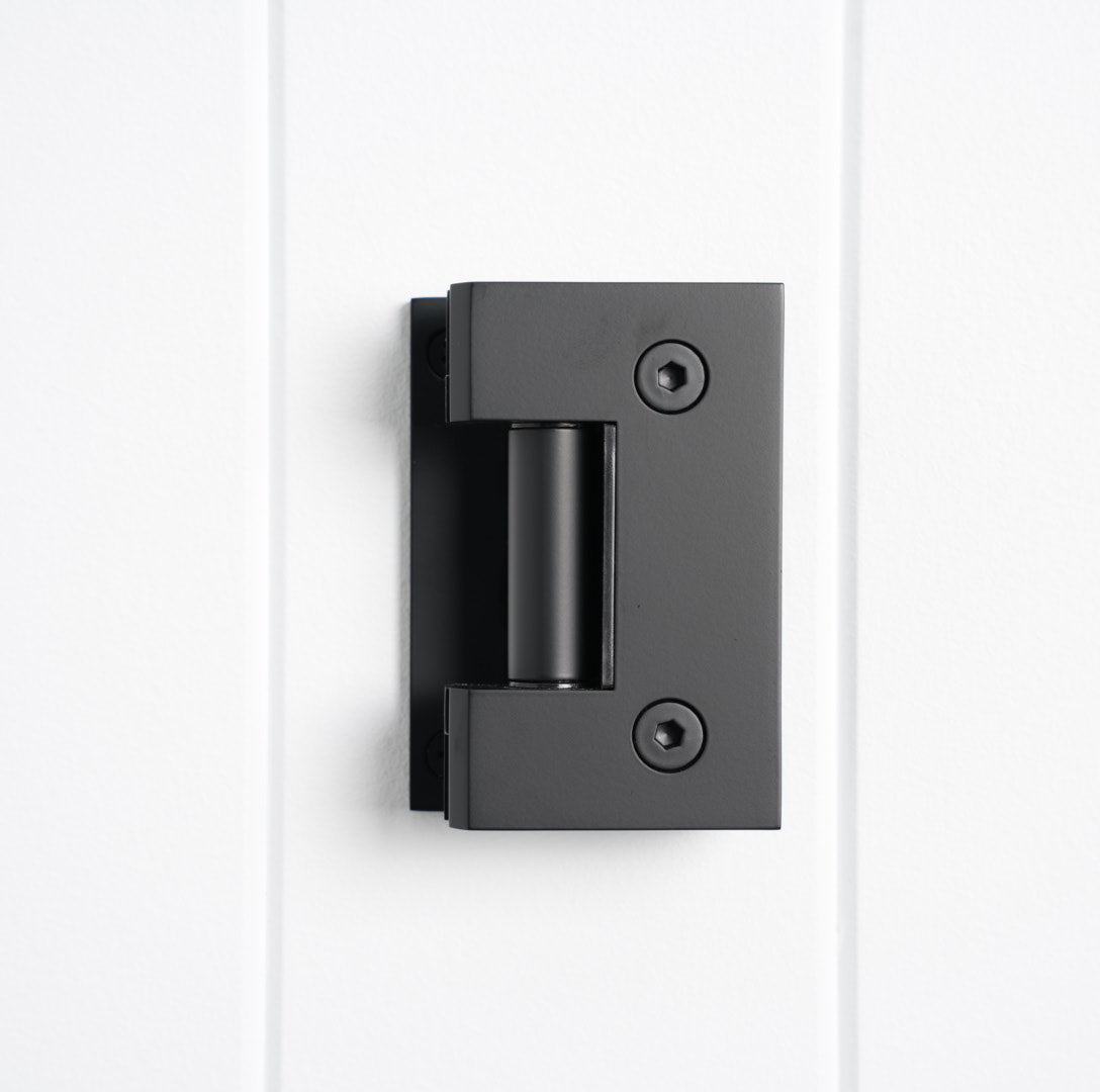 Rennes Shower Hinge Glass to Wall - Matte Black