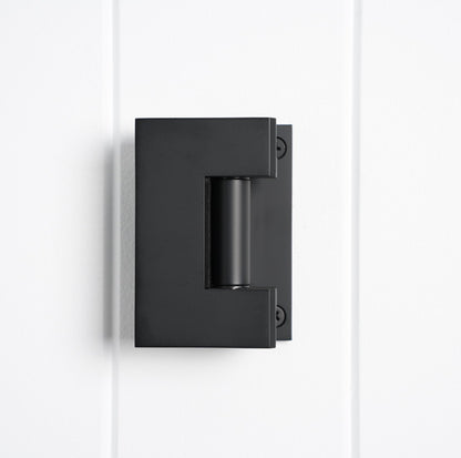 Rennes Shower Hinge Glass to Wall - Matte Black